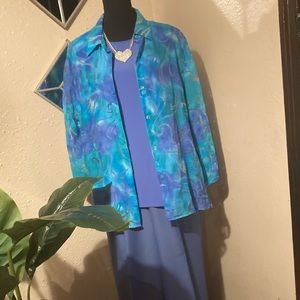 3 piece pant set size Large